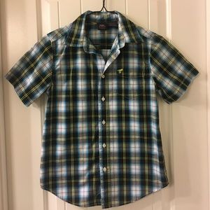 Boys Wrangler Button Up Shirt